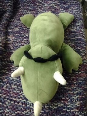 Pillowfort Green Plush Weighted Dinosaur